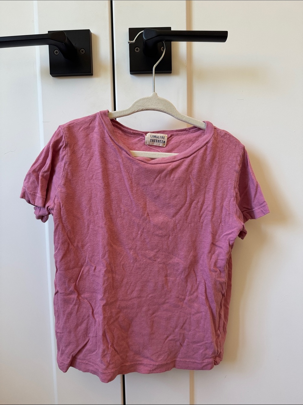 Pink Short Sleeve Kids Tee
